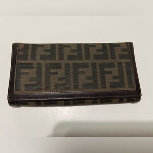 Fendi Zucca Long Wallet